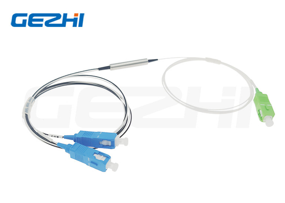 WDM Sistemi İçin Düşük Ekleme Kaybı Filtresi WDM 1310/1490 / 1550nm Fiber Optik Bileşenler