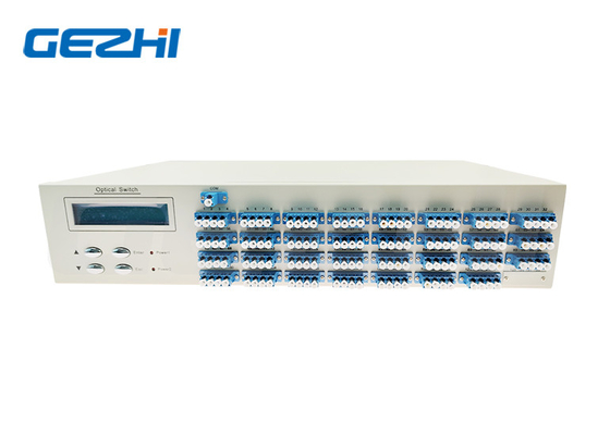 Ağ Test Sistemi için 1x124 MEMS Optik Anahtar Masaüstü 2RU Rackmount