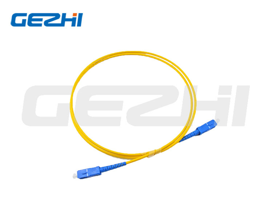 Özelleştirilmiş Uzunluk Optik Fiber Bağlantı Kablosu PVC/OFNR/LSZH UPC/APC