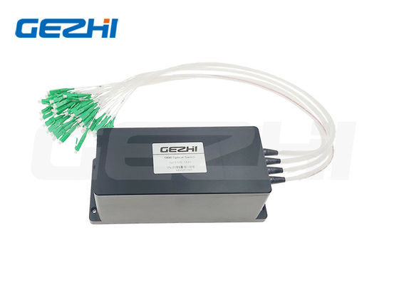 LC UPC Konnektörlü Çok Kanallı 1x48 Fiber Optik Anahtarlar