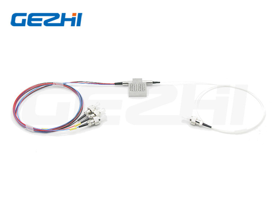 Özelleştirilebilir 1x3T LC APC Fiber Optik Anahtar Tekli Mod Çok Modlu