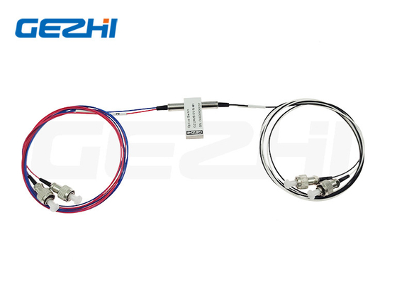 Yüksek Güvenilirlik Kararlılığı 2x2 Kanal Fiber Optik Anahtar Opto Mekanik