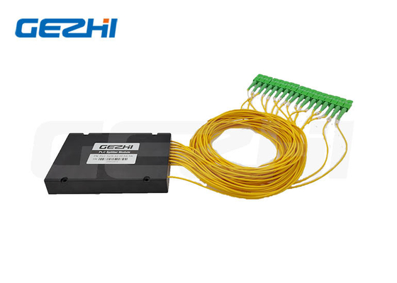 FTTX PLC Bölücü 1X16 Modül ABS Kaset Tipi Fiber Bölücü
