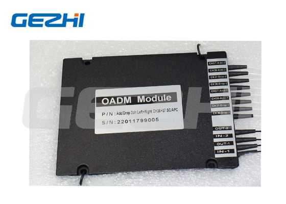 SC APC Arayüzü ile Çift Fiber Optik Modül DWDM OADM