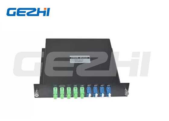 Yüksek İzolasyonlu Optik DWDM Mux Demux 2X4CH Çift Fiber LGX Tipi