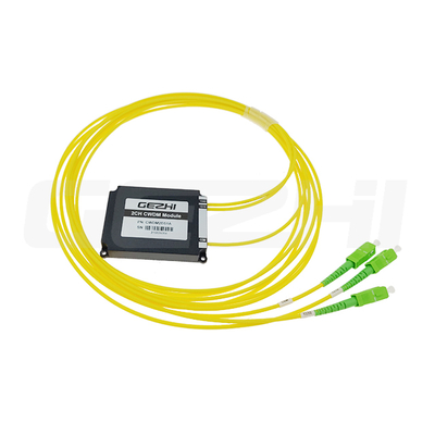 FC/SC/ST/LC CWDM Mux Polarizasyona Bağlı Kayıp≤0.3dB Sıcaklık Kararlılığı≤0.2dB/℃
