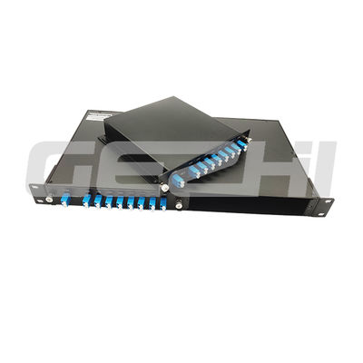 LC Bağlantı Tipi DWDM Mux Demux % 5 ~ % 95 göreceli nem ve ≤ 10W Güç Tüketimi ile