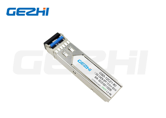 CWDM 1.25 G SFP Alıcı 1310nm 80KM Optik Alıcı Modülü