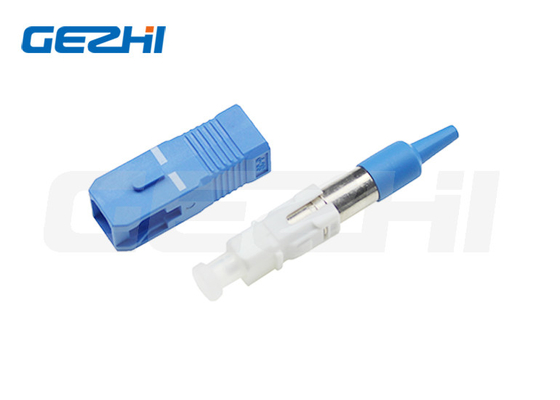ODM SC UPC Fiber Optic Connector SM Simplex Parçalar 0.9mm Kablo