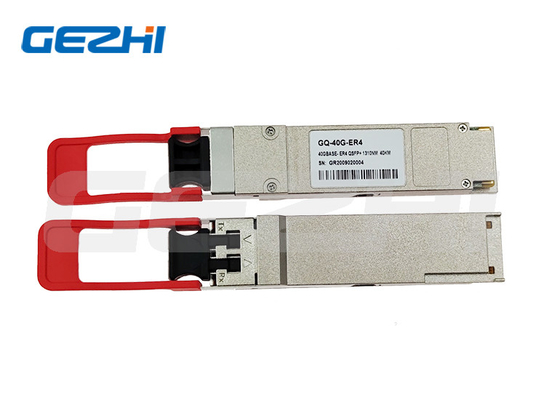Ticari çalışma sıcaklık aralığı 0-70°C olan 40G QSFP Optik Alıcılar