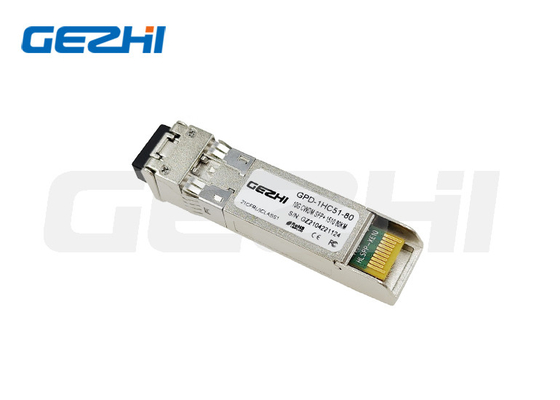 10Gbps CWDM Optik Alıcı Modülü SFP+ ZR 80km 1490nm SFP EML LD