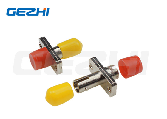 Fc To St Metal Single Mode Sm Fiber St Female To Fc Male dönüştürme hibrit adaptörleri