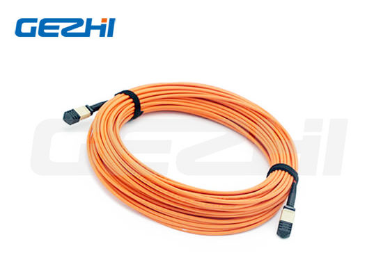 24F MPO (Kadın) - MPO (Kadın) 3.0mm LSZH Fiber Optic Patch Cord / Trunk Cable