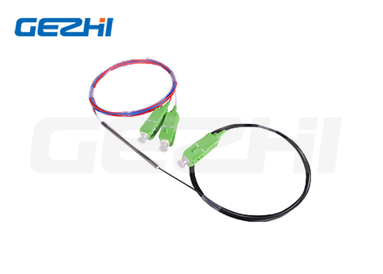 0.9mm Tube Fbt Fiber Optic Splitter Tek modlu çok modlu 1x2 1x3