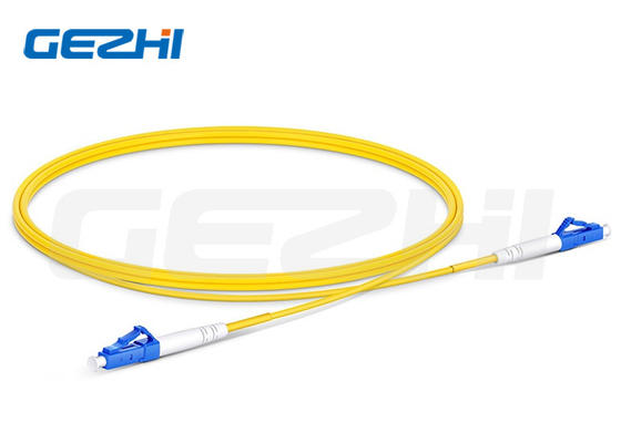 OEM Tek Modlu Fiber Patch Kablosu LC/UPC To LC/UPC Simplex OS2 1310/1550nm