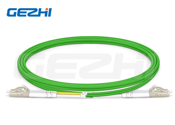 LC UPC To LC UPC Duplex Patch Cable OM5 850/1300nm FTTH için