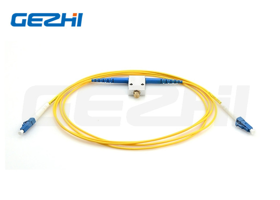 Özel Değişken Fiber Optic Patch Liderleri Voa In Line Attenuator Sm / Mm 0~60db