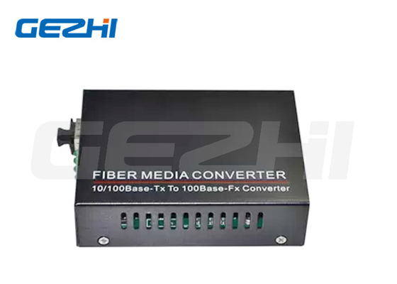 LC Bağlantısı Tek Mod Fiber Değiştiricisi Netaxcess 10 / 100Base TX To 100Base FX SFP Port / Rj45 ile