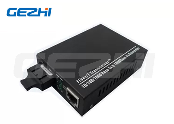 1310nm Tek Mod Medya Dönüştürücüsü 10 100 1000base Tx To 1000base Fx Sm Duplex Sc