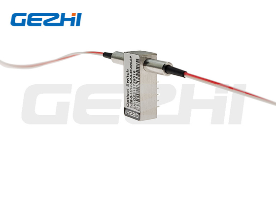 1260 ~ 1650nm Mekanik 2x2B Optik Değiştirici Aygıt pasif optik anahtar SC/UPC