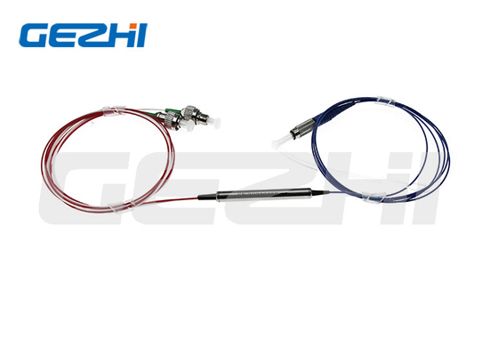 3-portlu C + L Mikro-Optik Bileşen Optik Izolatörler L FC/PC Tek Modlu Fiber Optik Dönüştürücüler