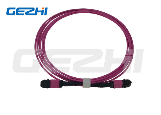 12 Fiber LC Duplex 1x6 To MTP MPO Kabloları MPO OM4 Patch Cord