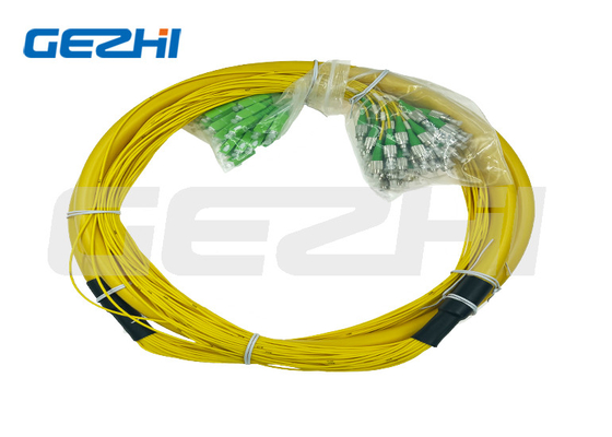 FTTH FTTB FTTX Ağı için Tek Mod 48 Core Fiber Kablo FC/APC