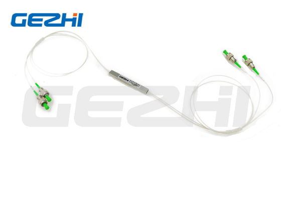 2X2 Mini PLC Optik Fiber Splitter 2 Way Fiber Optic PLC Splitter FC Bağlantısı ile