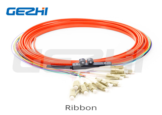 4-24 Fiber OM1/OM2 Multimode LC/SC/FC/ST/LSH Fiber Optic Pigtail