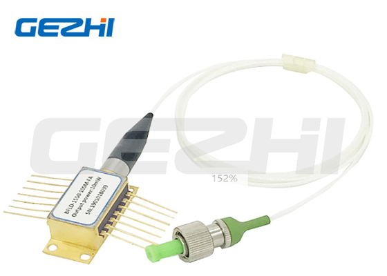 14 PIN Kelebek Analog Lazer Diyot Modülleri 1520-1560nm FC/APC ile