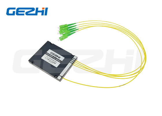 Yüksek istikrar ve güvenilirlik 4CH CWDM MUX modülü,1470/1490/1510/1530nm CWDM ABS kutusu