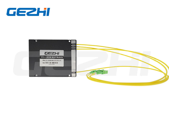 Multiplexer Optik 3CH CWDM MUX Modülü 5G Backbone Network 1310/1490/1550nm
