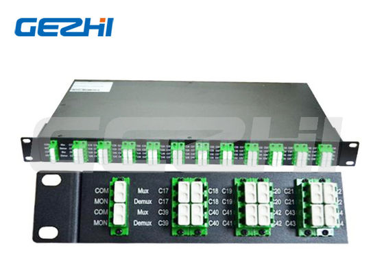 MUX/DEMUX uygulamaları için 40 Kanal LC/APC 100GHz Athermal AWG DWDM Modülü