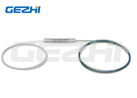G657A1 Fiber PLC Splitter 1260-1650nm dalga boyu için çıplak fiber optik splitter 1*4