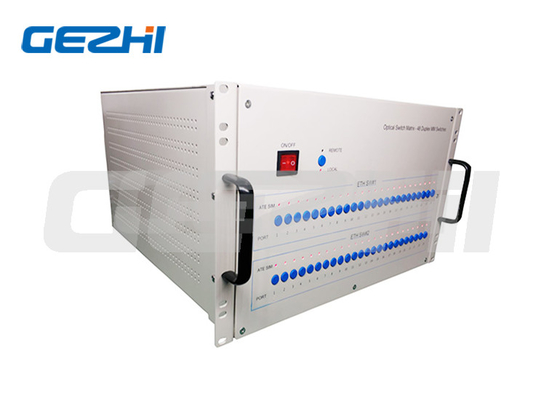 Uzaktan İzleme Fiber Optik Değiştiriciler 48*2x4 Optik Ağı için Matris