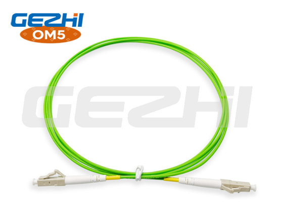 Özel Fiber Optic Patch Cord Kablosu OM5 Multimode Geniş Bant LC/SC/FC/ST Duplex