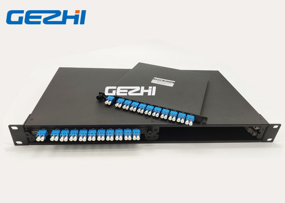 Çift Fiber Fişli 4CH 100Ghz Yoğun WDM C21 - C24 LC PC Adaptörü