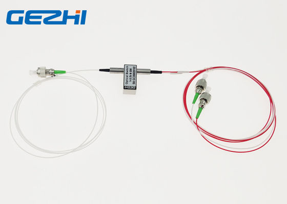 3V FC APC 1260nm Geniş Dalga Boyu 1x2 Fiber Optik Anahtarlar