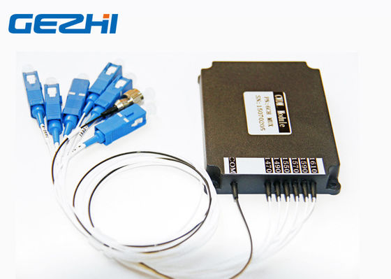 SC UPC Pigtailed 6 Kanal 1610nm CWDM Mux Demux