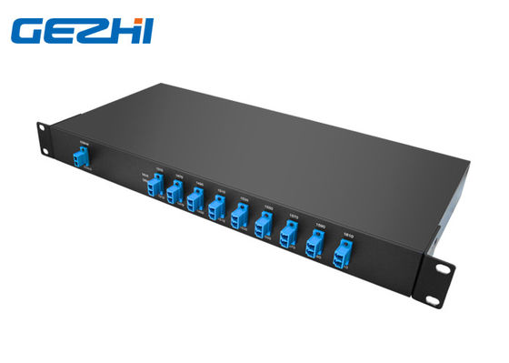 Çift Fiber 1310nm 1x8 CH Optik CWDM Mux Demux Modülü