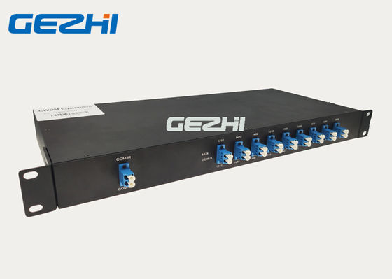 19 İnç 1U Raf Montajı 8CH 1310nm Pasif CWDM Mux Demux