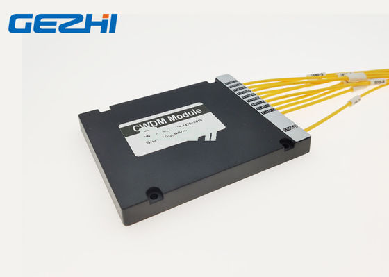 SC APC Konnektör 1610nm 8 CH Kaba WDM Mux Demux Modülü