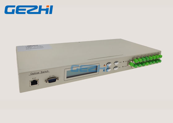 Raf Montajlı Programlanabilir Şasi 1x16 Masaüstü Optik Anahtarı