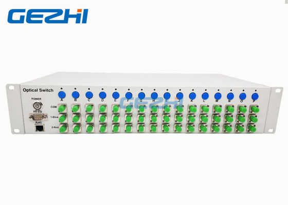 Masaüstü Raf Üstü 16 Çift 1x2 Optik Anahtar Ekipmanları