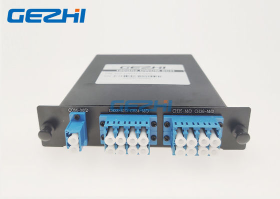 Çift Fiber 8 Kanal C40 Yoğun WDM Mux Demux Modülü