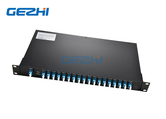 LC PC Adaptörü Çift Fiber Optik 18 Kanal Pasif CWDM