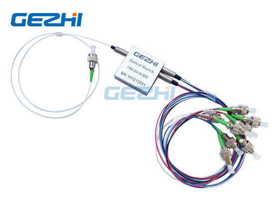 Mandallamasız Pasif 1742nm 1x8 Fiber Optik Anahtar