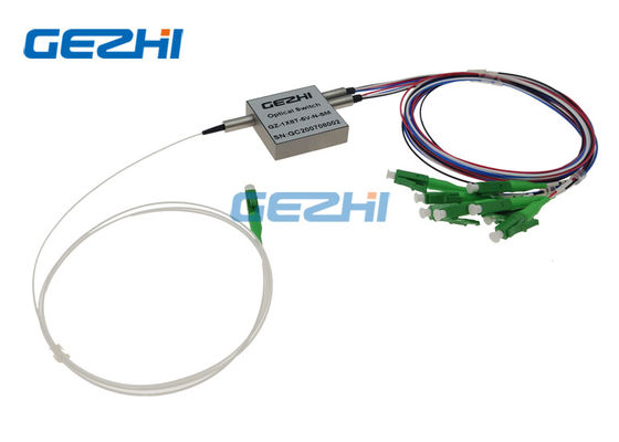 1650nm Mekanik Mandalsız 1x8 Fiber Optik Anahtarlar