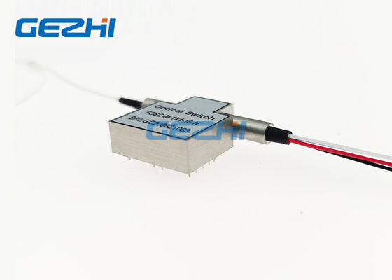 Gaz Algılama Sensörü için 500mW 1742nm 1x4 Fiber Optik Anahtarlar